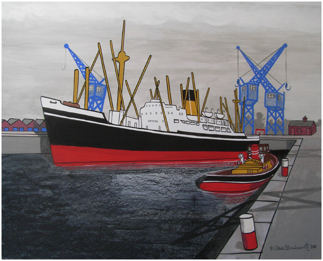 Cardiff docks